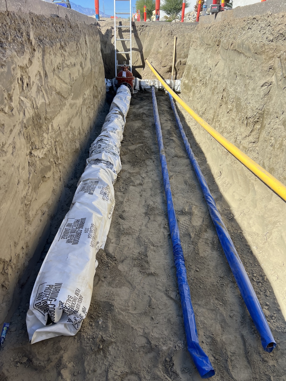 Utility pipe installation